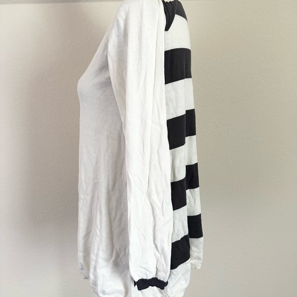 Lisa Todd Long Sleeve V Neck Sweater Size Small Cotton Silk Blend - Picture 2 of 7